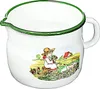 Karl Krüger Milchtopf GÄNSEKIND 10 cm Emaille weiß mit Produktbild-Vorschau 3
