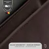 PURSE-CASE für Wiko View4 Lite, Farbe:Dunkelbraun Produktbild-Vorschau 6