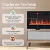 Elektrický krb KAMINIO MARLON - elektrický krb 3 v 1 s Náhled obrázku produktu 3