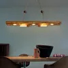 Závěsné světlo Retro Vintage přívěsek Dřevěný lustr Jídelna Náhled obrázku produktu 10