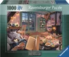 Erwachsenenpuzzle 1000 Teile - Gemütlicher Gartenschuppen Produktbild-Vorschau 1