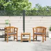 vidaXL Panchina a forma di rosa naturale 68,5 x 46 x 82,5 Anteprima dell’immagine prodotto 3