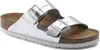 Birkenstock Damen Arizona Leder, Silber Metallic Silver, Produktbild-Vorschau 17
