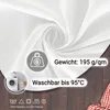 Schürze mit Latz 65% Polyester, 35% Viskose, 75x100 cm Produktbild-Vorschau 3