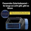 Solarlampe 8000 Lumen, Multifunktions-Taschenlampe, Solar & Produktbild-Vorschau 5