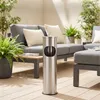 Relaxdays Standaschenbecher mit Abfallöffnung, Metall, 8 l, Produktbild-Vorschau 2