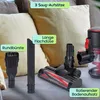 Akku-Handstaubsauger & Bodensauger 2in1 mit Elektrobürste: Produktbild-Vorschau 8