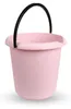 Seau 5 litres - anse plastique rose-1er pack ( 1 pièce ) Voir les images du produit 1