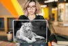 MuchoWow® Laptop Aufkleber Sticker Cover Tiger - Baum - Produktbild-Vorschau 5