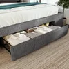 Flieks Hydraulisches Polsterbett 140x200cm mit Usb & Produktbild-Vorschau 10
