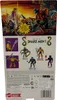 The back of a toy action figure package showing artwork and smaller images of the figures. Podgląd zdjęcia produktu