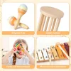 Musikinstrumente aus Holz, Montessori-Spielzeug für Produktbild-Vorschau 3