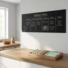 Selbstklebende Tafelfolie 60x200cm inkl. 5 Kreiden & Produktbild-Vorschau 8