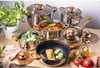 Kinghoff set di pentole in acciaio 12 pz. Rosegold KH1767 Anteprima dell’immagine prodotto 13