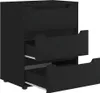 Sideboard VISNES Schwarz 60x40x73 cm Holzwerkstoff Produktbild-Vorschau 6