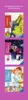 A collage of three Disney book covers, each featuring different characters and themes, presented against a purple background with promotional text at the top. Produktbild-Vorschau