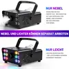 LED DJ Discolicht Partylicht, Discolicht Nebelmaschine Mini Produktbild-Vorschau 9