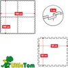 4 pezzi tappetino da gioco tappetino puzzle per bambini Anteprima dell’immagine prodotto 8