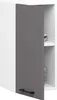 Küchen-Hängeschrank OLIWIA Weiß 30 cm Front Graphitgrau Produktbild-Vorschau 2