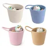 Handgefertigter Baumwollseil-Aufbewahrungskorb, 4pcs Körbe, Produktbild-Vorschau 8