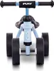 A front view of a blue Puky PUKYLINO retro ride-on toy with black handlebars and wheels, set against a white background. Náhled obrázku produktu