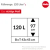 Hailo ProfiLine MSS XXXL Freistehende Müllsack-Halterung Voir les images du produit 6