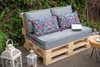 Blomster Palettenkissen 3er-Set für Gartenmöbel 120 x 80 cm Produktbild-Vorschau 8