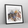 Gerahmtes Poster - Schwarzer Rahmen - Gitarre Musik - 40x40 Produktbild-Vorschau 8
