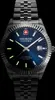 SWISS MILITARY HANOWA Herrenuhr Automatikuhr silber / blau Produktbild-Vorschau 4