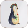 Mr. & Mrs. Panda Untersetzer für Gläser Pinguin Blumen - Produktbild-Vorschau 1
