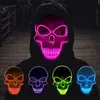 Maschera di Halloween con luci LED, testa di fantasma Anteprima dell’immagine prodotto 3