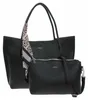 Rieker Damen Shopper mit Umhängetasche Set Flechttuch Produktbild-Vorschau 8