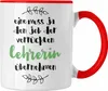 Trendation - Verrückte Lehrerin Tasse Geschenk Familie Produktbild-Vorschau 1