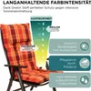 Gardisun Hochlehner Auflagenkissen Polyacryl 8cm mit Produktbild-Vorschau 2