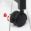 Maclean Klapptisch schwarz mobil Platte 100x50cm max. 50kg Produktbild-Vorschau 8