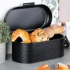Vilde Brotkasten Brotkorb Brotbehälter aus Stahl schwarz Produktbild-Vorschau 10