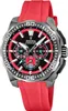 Festina Herrenuhr Chrono Bike Armbanduhr Kautschuk rot Produktbild-Vorschau 1