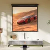 HOMCOM Premietacie plátno 152 x 152 cm, 85 palcov, pomer Náhľad obrázku produktu 9