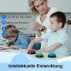 8er-Pack Quiz-Buzzer mit Licht & Sound, Family-Duell-Buzzer Produktbild-Vorschau 2