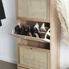 HowHomely | Scarpiera - Cassettiera - 60 x 24 x 113 cm - Anteprima dell’immagine prodotto 4