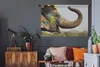 MuchoWow® Wandteppich Wandbehang Elefant - Kunst - Indien Produktbild-Vorschau 5