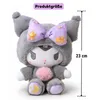 wiztex San-Rio Kuscheltier - 23 cm Grau Niedliches Anime Produktbild-Vorschau 2