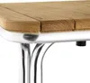 Bolero Viereckiger Tisch Eschenholz 4 Beine 70Cm Produktbild-Vorschau 4