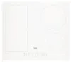 A top-down view of a white induction hob. Anteprima dell’immagine prodotto