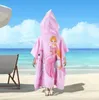 Kinder-Poncho-Handtuch mit Kapuze 120x60 cm – Produktbild-Vorschau 14