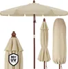Kingsleeve Ombrellone in Legno 330cm UV50+ Idrorepellente Anteprima dell’immagine prodotto 10
