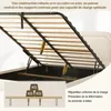 Boxspringbed 140 x 190 cm met hydraulische opbergruimte, Productafbeelding-voorbeeld 10