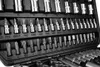 A close-up view of a tool kit with various sockets and bits laid out in a black case. Anteprima dell’immagine prodotto