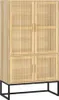 vidaXL Credenza 70x35x125 cm materiale a base di legno Anteprima dell’immagine prodotto 1
