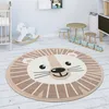 Kinderteppich Teppich Rund Kinderzimmer Spielmatte Produktbild-Vorschau 1